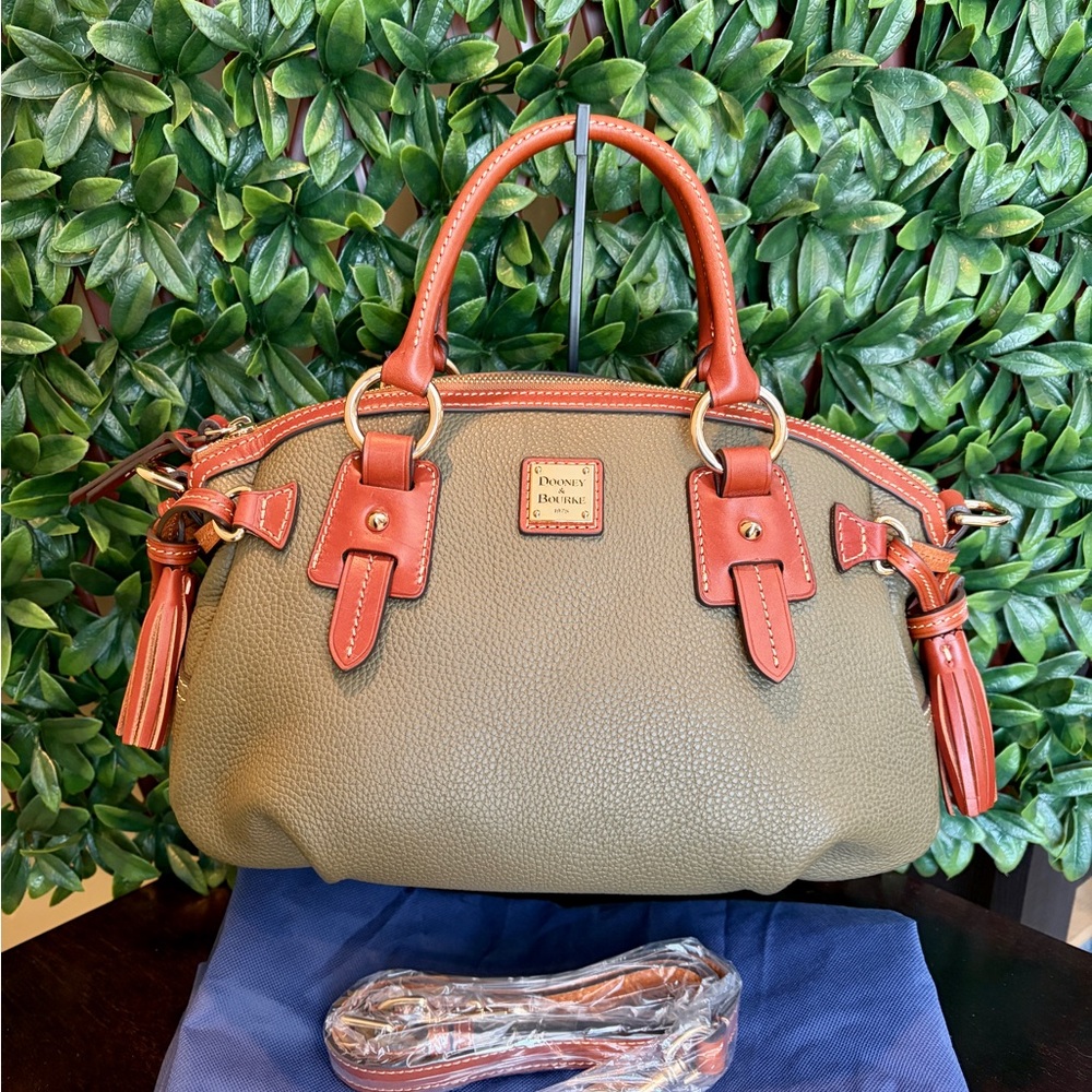 Dooney & Bourke Medium Mail Satchel, NWT